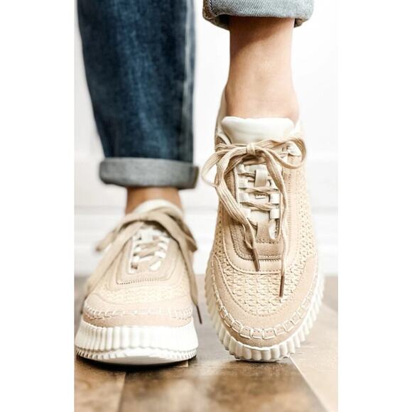 Corkys Hey Girl Womens Adventure Casual Sneaker Size 9 Neutral Beige Comfy - Picture 5 of 5